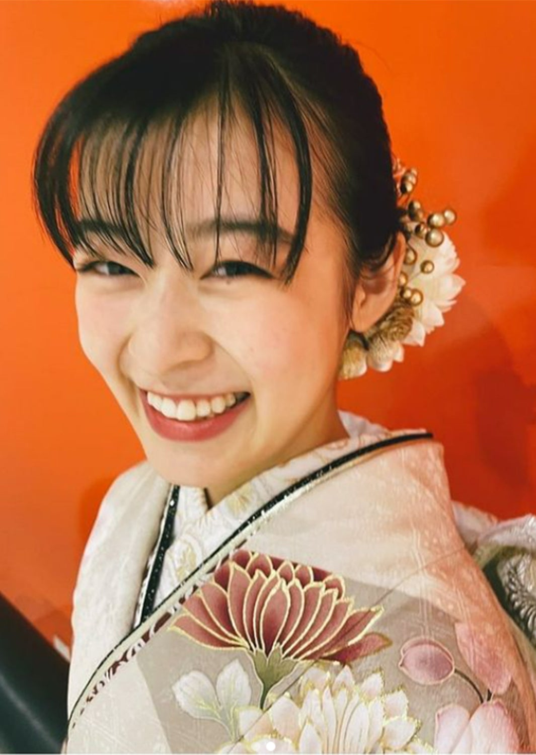 森七菜、新年初投稿で美しい振袖姿披露「可愛すぎる」「めちゃくちゃ似合ってる」と反響